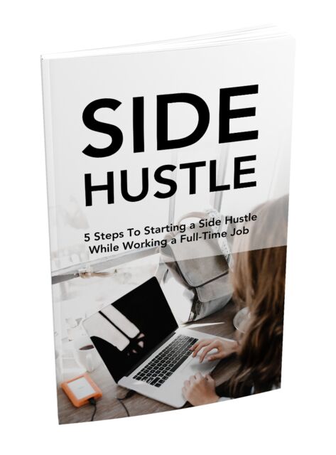 eCover representing Side Hustle Secrets eBooks & Reports with Master Resell Rights