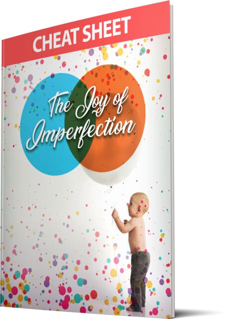 eCover representing The Joy Of Imperfection eBooks & Reports with Master Resell Rights