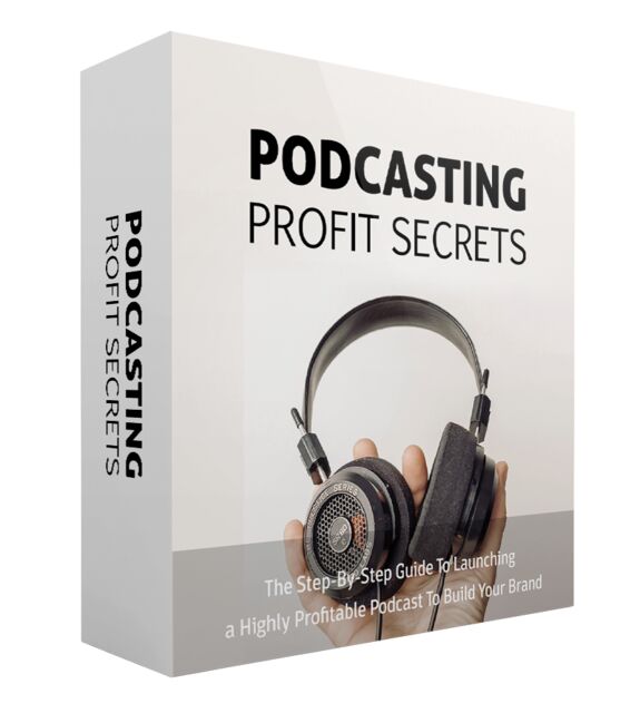 eCover representing Podcasting Profit Secrets Video Upgrade eBooks & Reports/Videos, Tutorials & Courses with Master Resell Rights