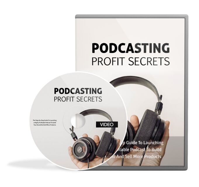 eCover representing Podcasting Profit Secrets Video Upgrade eBooks & Reports/Videos, Tutorials & Courses with Master Resell Rights