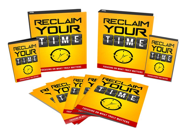 eCover representing Reclaim Your Time Video Upgrade Videos, Tutorials & Courses with Master Resell Rights