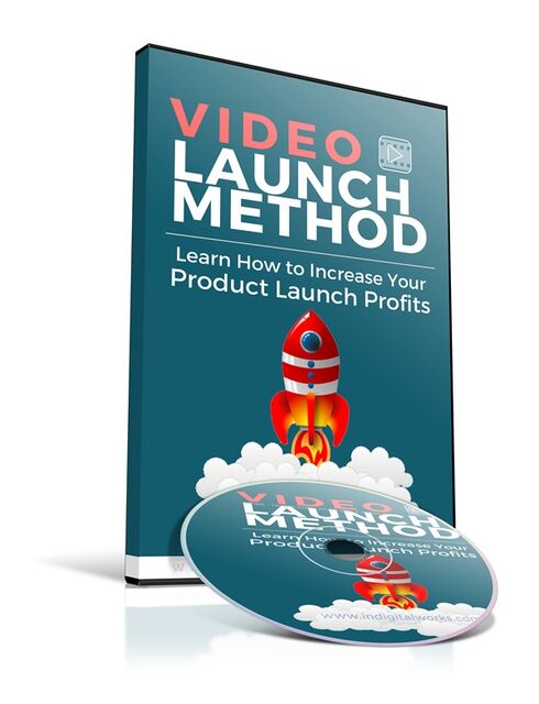 eCover representing Video Launch Method Videos, Tutorials & Courses with Private Label Rights