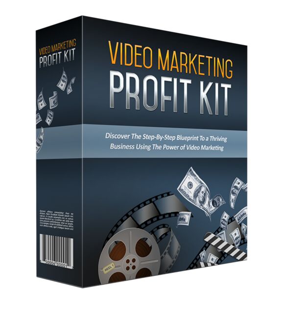 eCover representing Video Marketing Profit Kit Video Upgrade Videos, Tutorials & Courses with Resell Rights