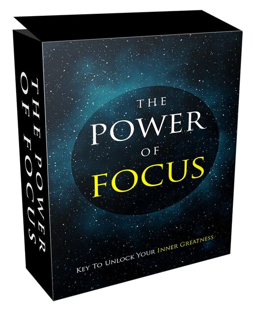 eCover representing Power Of Focus eBooks & Reports with Master Resell Rights