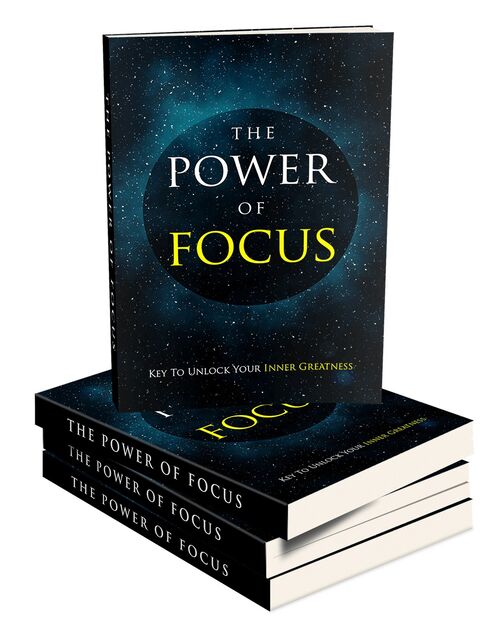 eCover representing Power Of Focus eBooks & Reports with Master Resell Rights