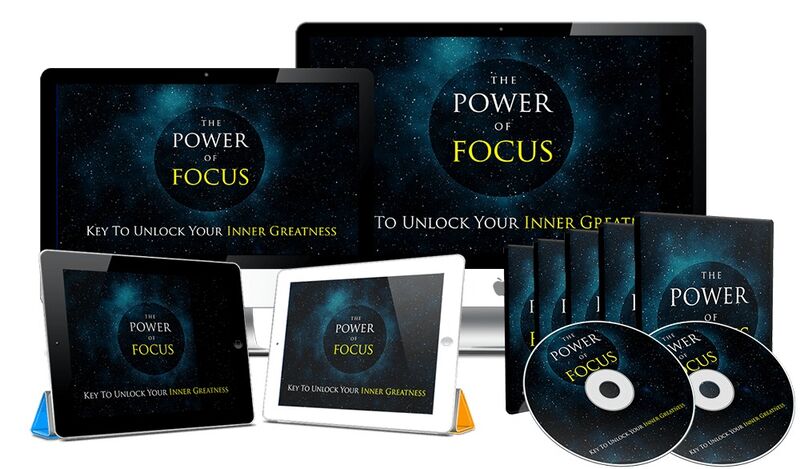 eCover representing Power Of Focus Video Upgrade Videos, Tutorials & Courses with Master Resell Rights