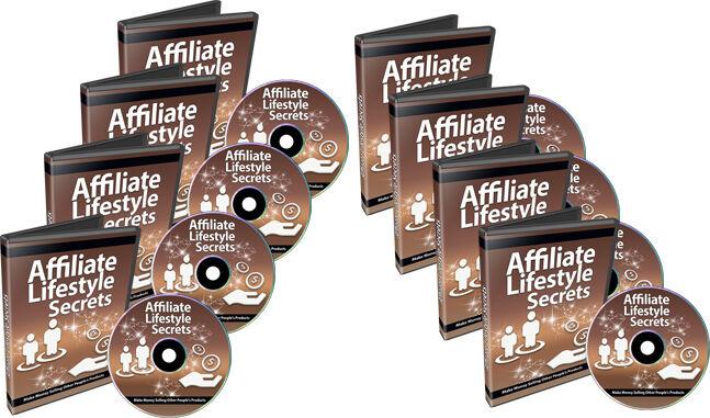 eCover representing Affiliate Lifestyle Secrets Videos, Tutorials & Courses with Private Label Rights