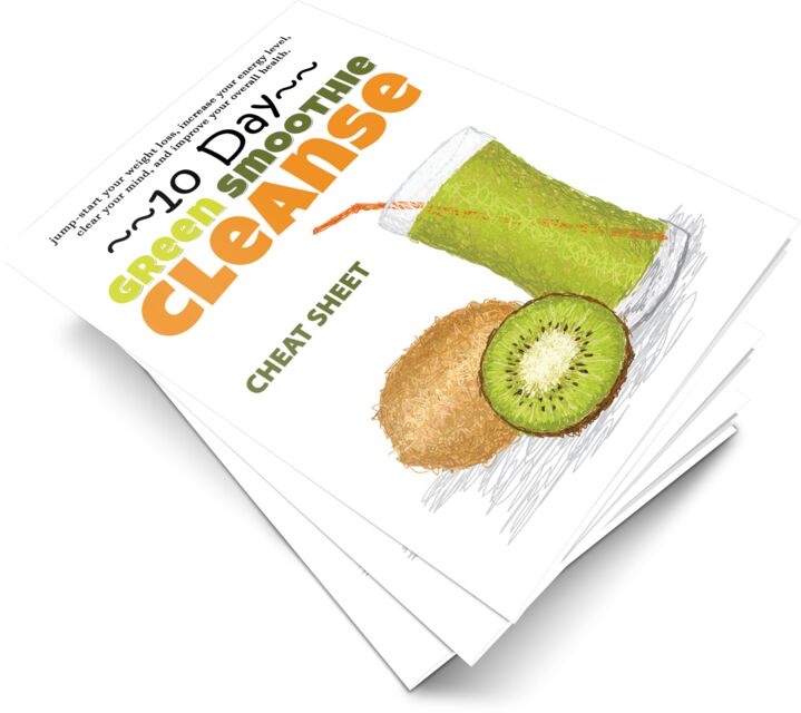 eCover representing Green Smoothie Cleanse eBooks & Reports with Master Resell Rights