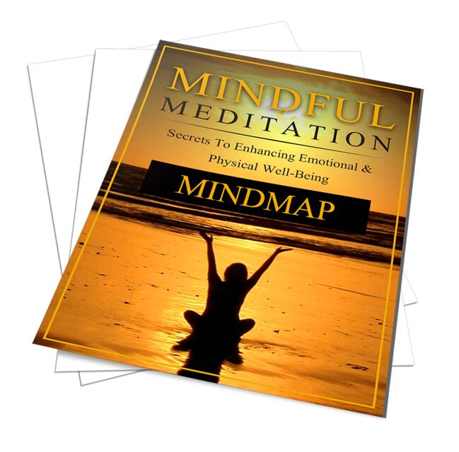 eCover representing Mindful Meditation Mastery eBooks & Reports with Master Resell Rights