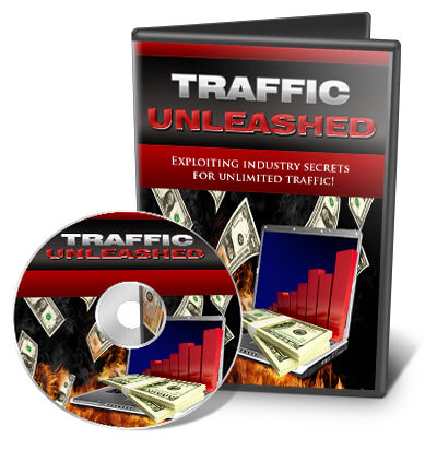 eCover representing Traffic Unleashed Videos, Tutorials & Courses with Master Resell Rights