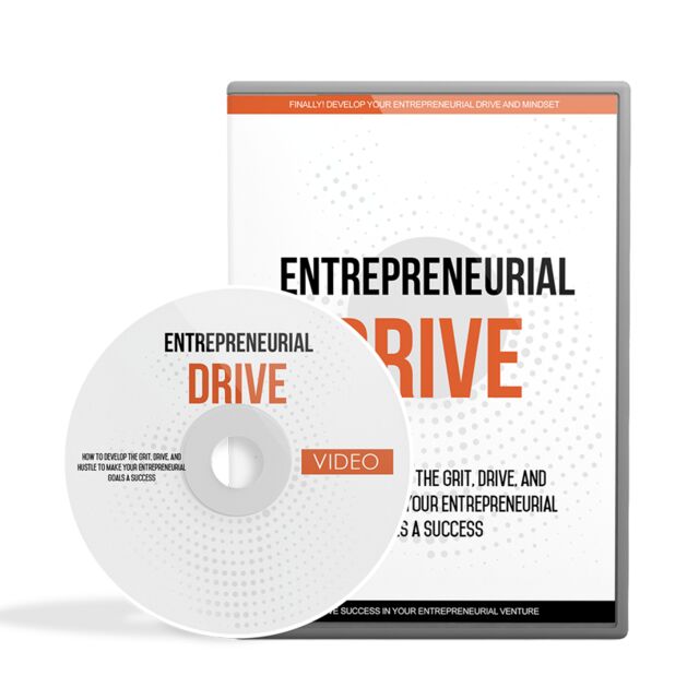 eCover representing Entrepreneurial Drive Video Upgrade eBooks & Reports/Videos, Tutorials & Courses with Master Resell Rights