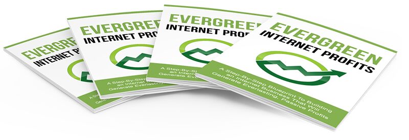 eCover representing Evergreen Internet Profits eBooks & Reports with Master Resell Rights