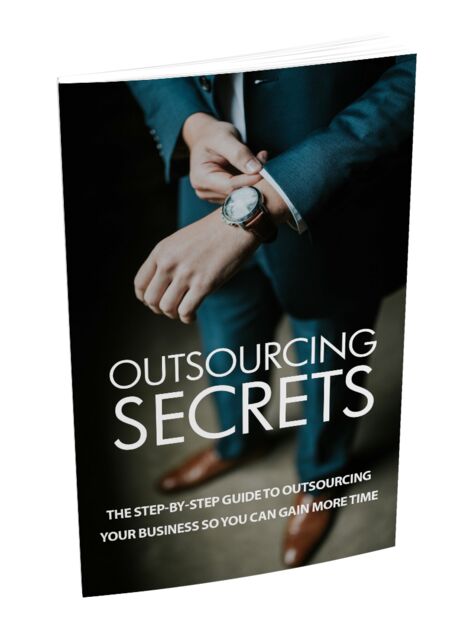 eCover representing Outsource Secrets eBooks & Reports with Master Resell Rights