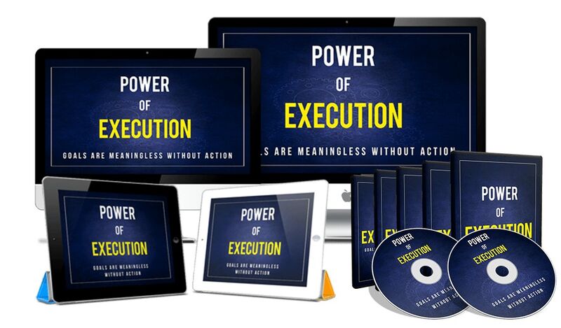 eCover representing Power Of Execution Video Upgrade Videos, Tutorials & Courses with Master Resell Rights