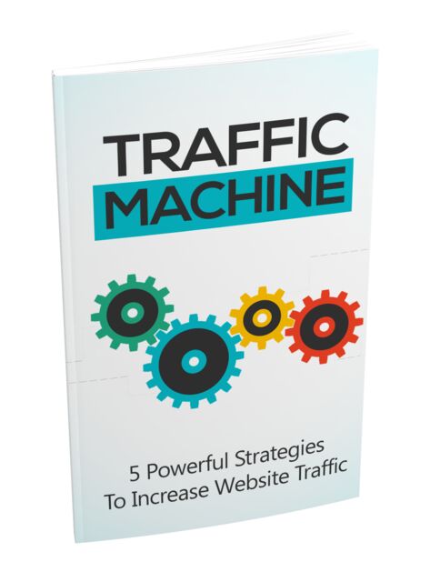 eCover representing Traffic Machine eBooks & Reports with Master Resell Rights