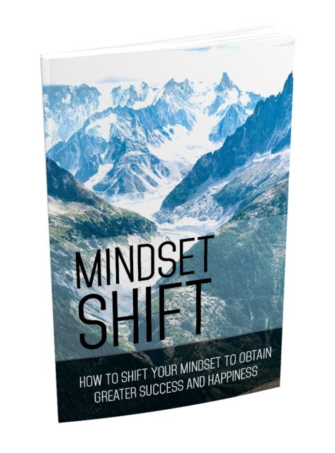 eCover representing Mindset Shift eBooks & Reports with Master Resell Rights