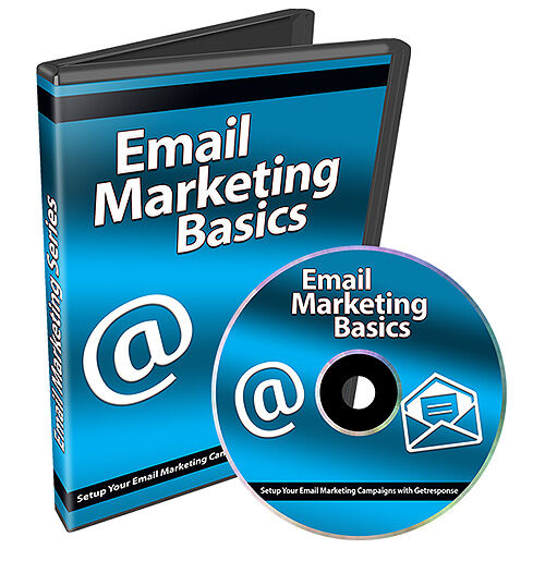 eCover representing Email Marketing Basics Video Course Videos, Tutorials & Courses with Private Label Rights