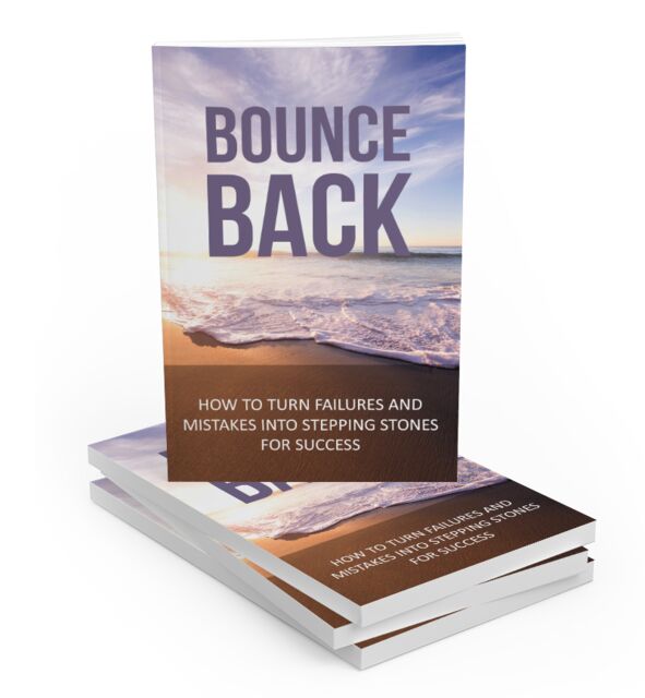 eCover representing Bounce Back eBooks & Reports with Master Resell Rights