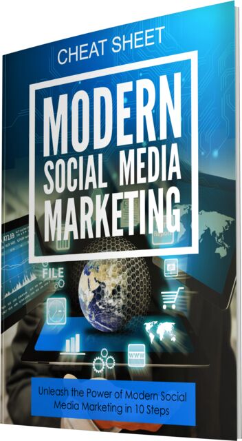 eCover representing Modern Social Media Marketing eBooks & Reports/Videos, Tutorials & Courses with Master Resell Rights