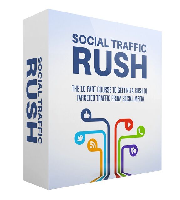 eCover representing Social Traffic Rush eBooks & Reports with Master Resell Rights