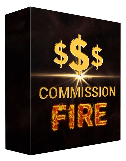 eCover representing Commission Fire Video Upgrade Videos, Tutorials & Courses with Master Resell Rights