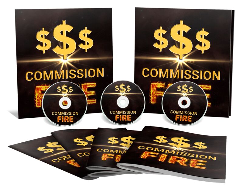 eCover representing Commission Fire Video Upgrade Videos, Tutorials & Courses with Master Resell Rights