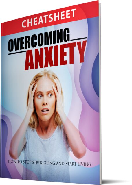 eCover representing Overcoming Anxiety eBooks & Reports with Master Resell Rights