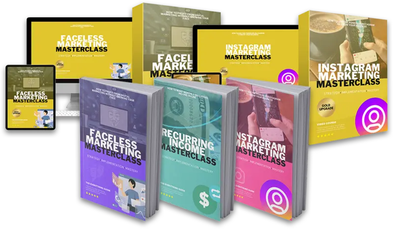 eCover representing Digital Masterclass Bundle - Volume 2 Bundles with Master Resell Rights