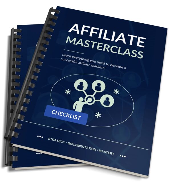 eCover representing Affiliate Masterclass eBooks & Reports with Master Resell Rights